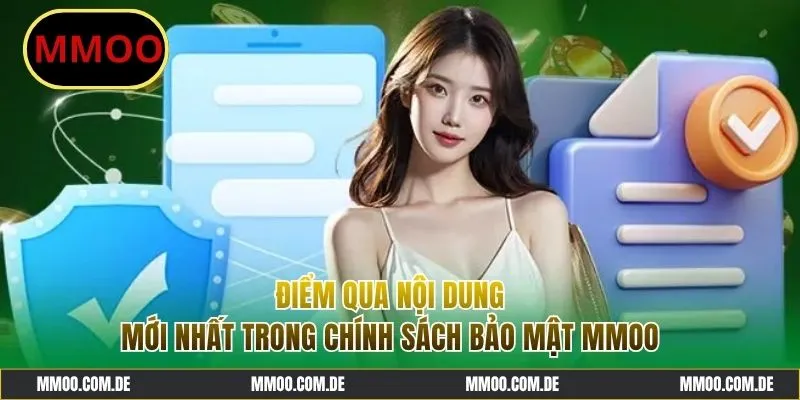 Nội dung xuất hiện trong chính sách bảo mật MMOO